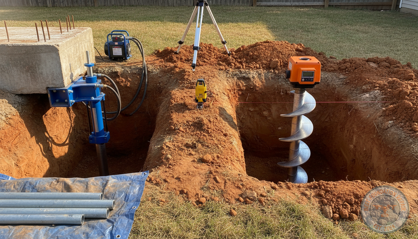 Push Piers vs. Helical Piers: Which Foundation Repair Method Is Right for Your Thousand Oaks Home?